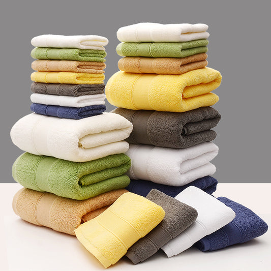 Complete Set of High Quality Towels : 2 Large, 2 Medium, and 2 Small