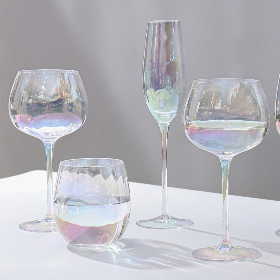 Iridescent Crystal Glass