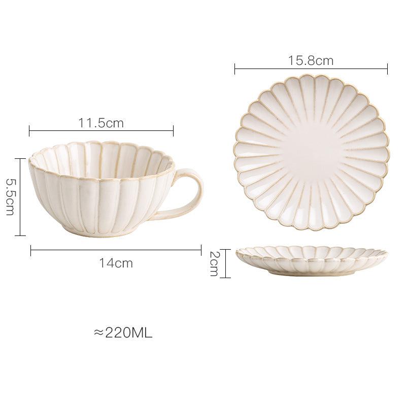 2 Sets, Shell-Shaped Cup and Saucer Set (41)