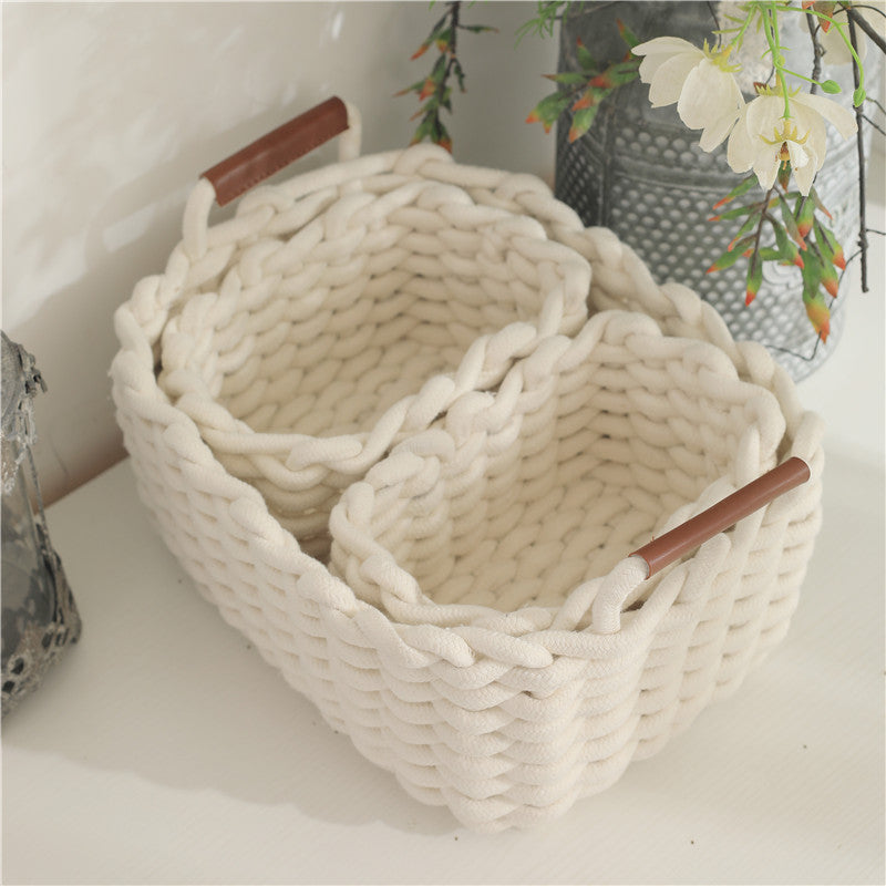 Decorative storage basket Set of 3